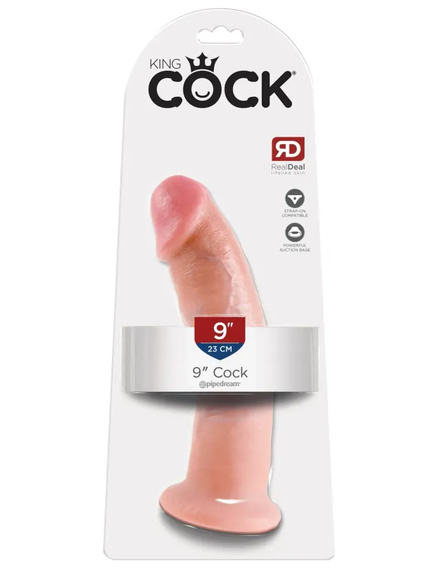 Pipedream King Cock 9 inch dildo light realistisch