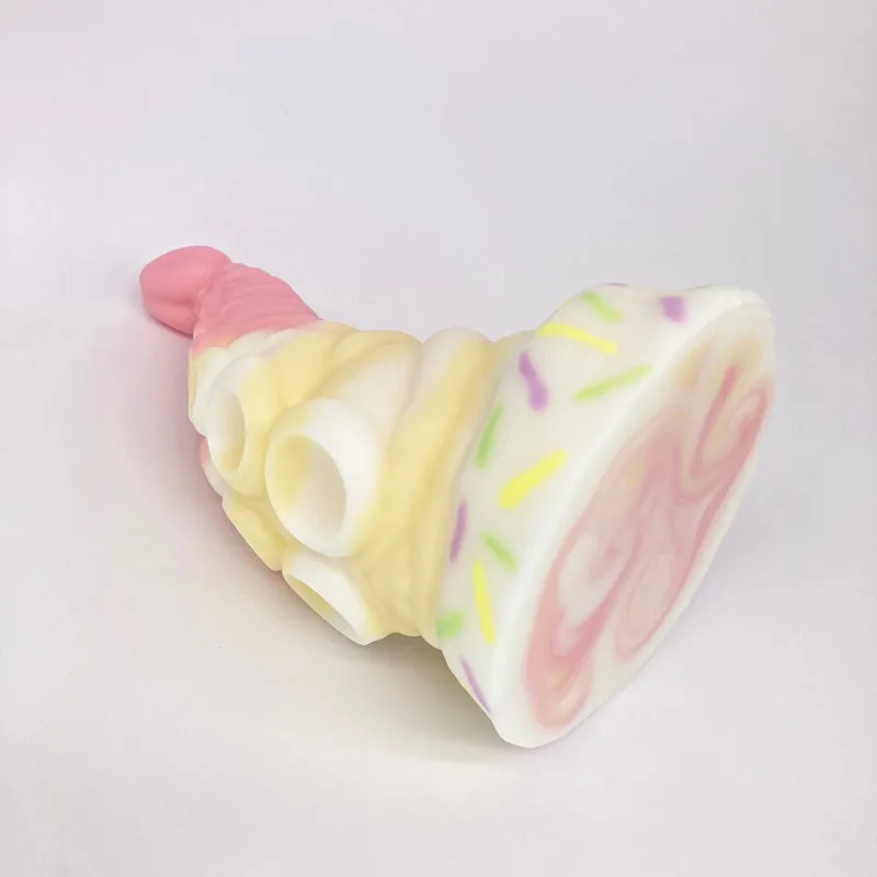 Tentickle Tenton Cake Drip dildo small medium siliconen