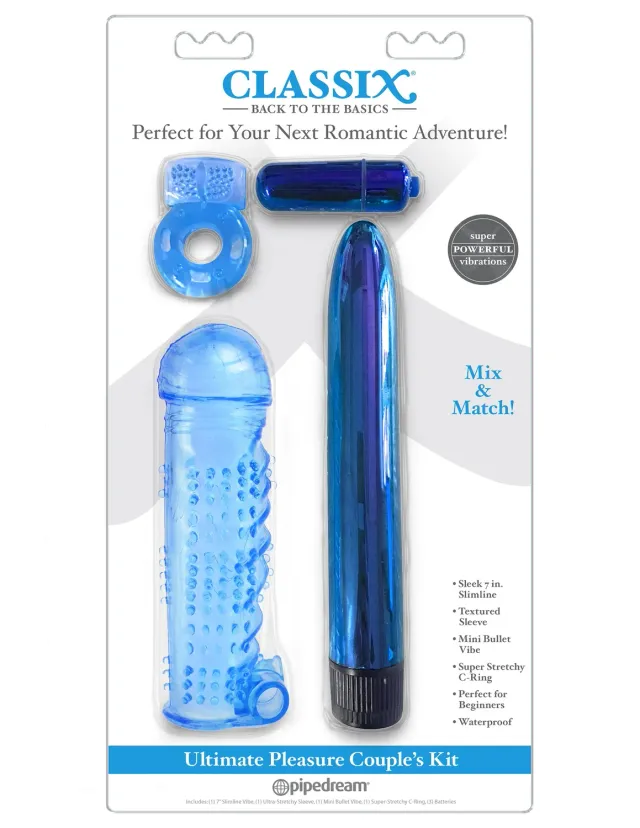 Pipedream Classix Ultimate Pleasure Couples Kit vibratorset 4-delig