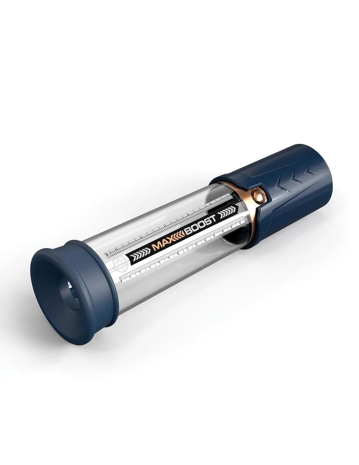 Pipedream Pump Worx Max Boost penispomp blauw transparant