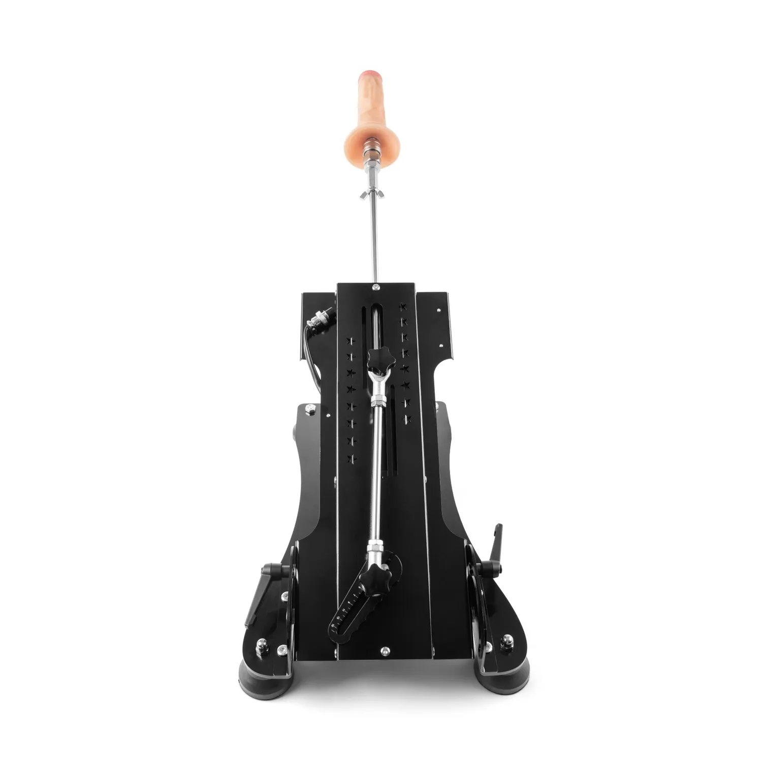 Lux Fetish Thrusting Sexmachine met controller 2 dildo's