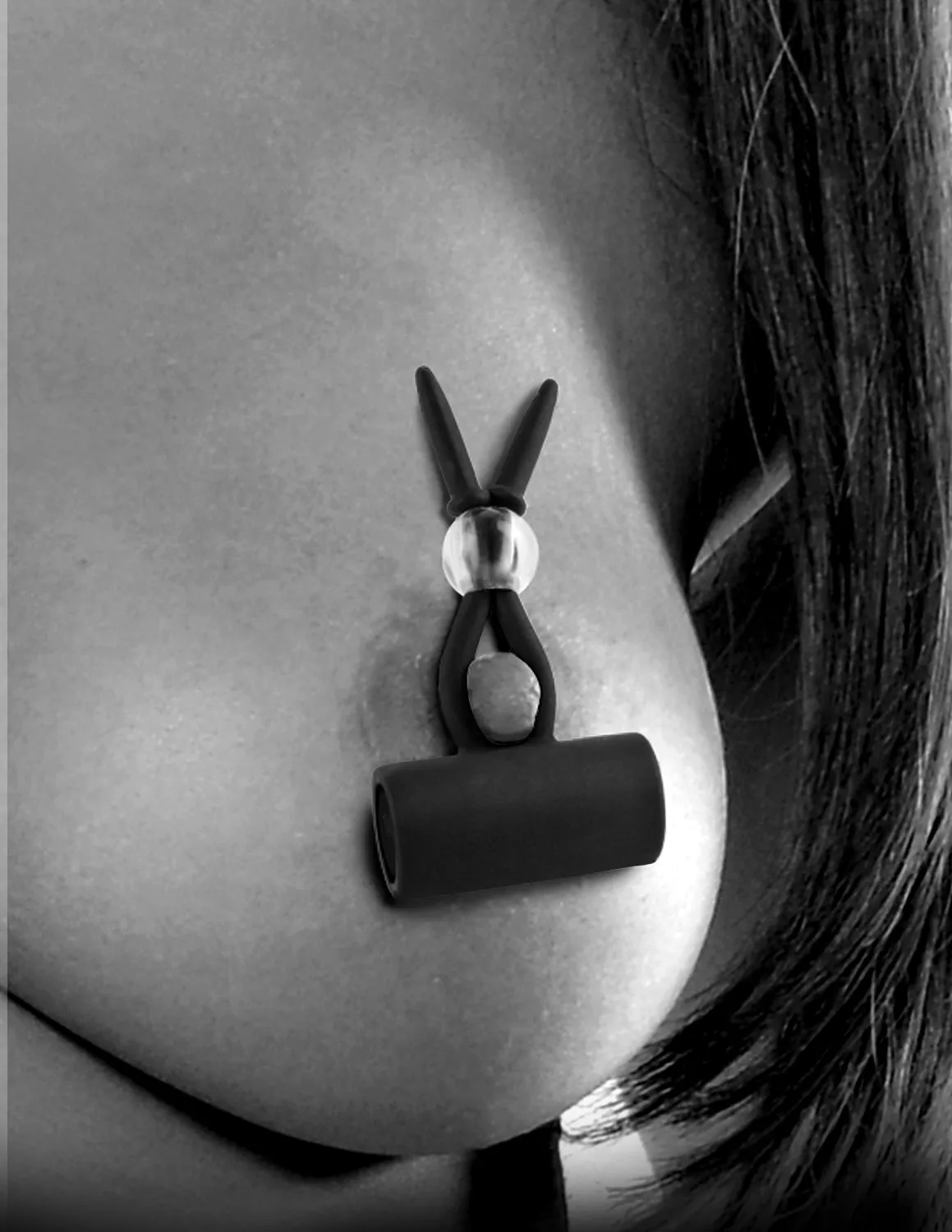 Pipedream Fetish Fantasy vibrerende siliconen tepellasso’s zwart