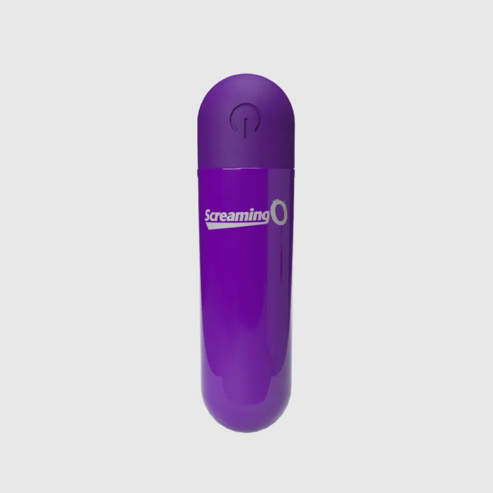 Screaming O Rechargeable Bullet vibrator blauw oplaadbaar
