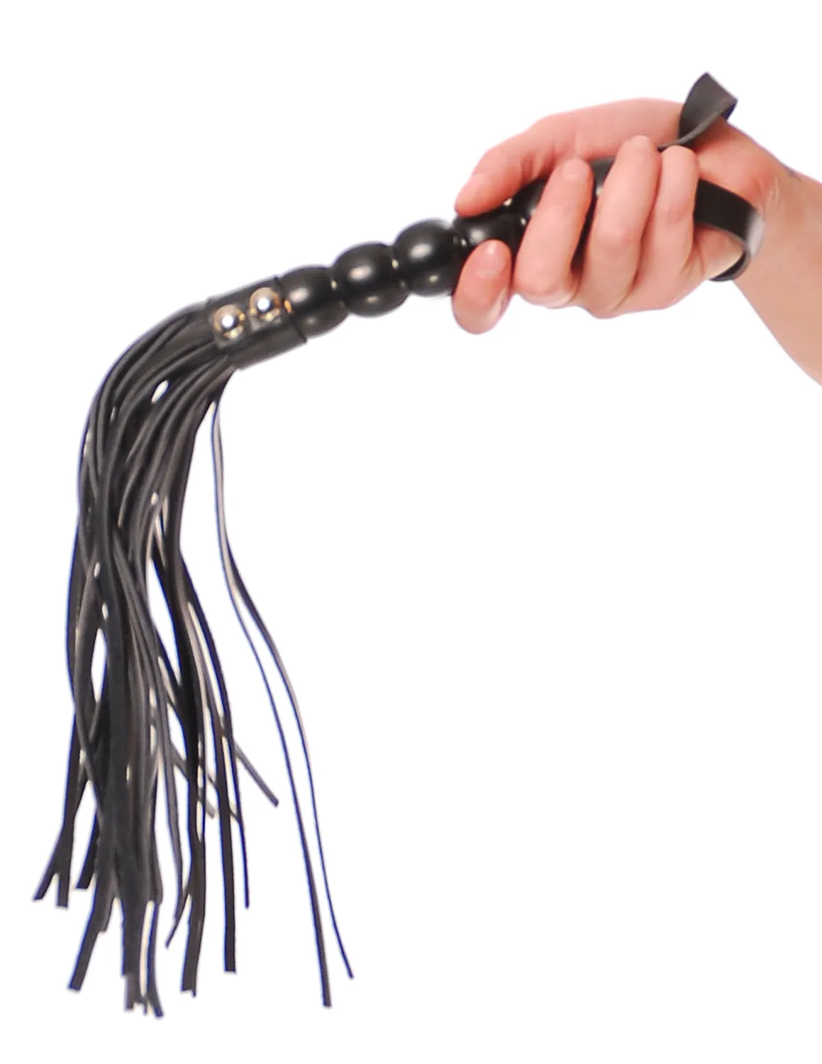 Pipedream Fetish Fantasy Beaded Cat-o-Nine Tails zweep zwart