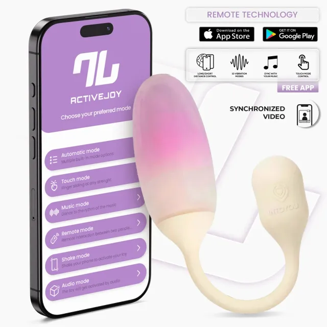 Intoyou NexEgg tril-ei met app beige/roze