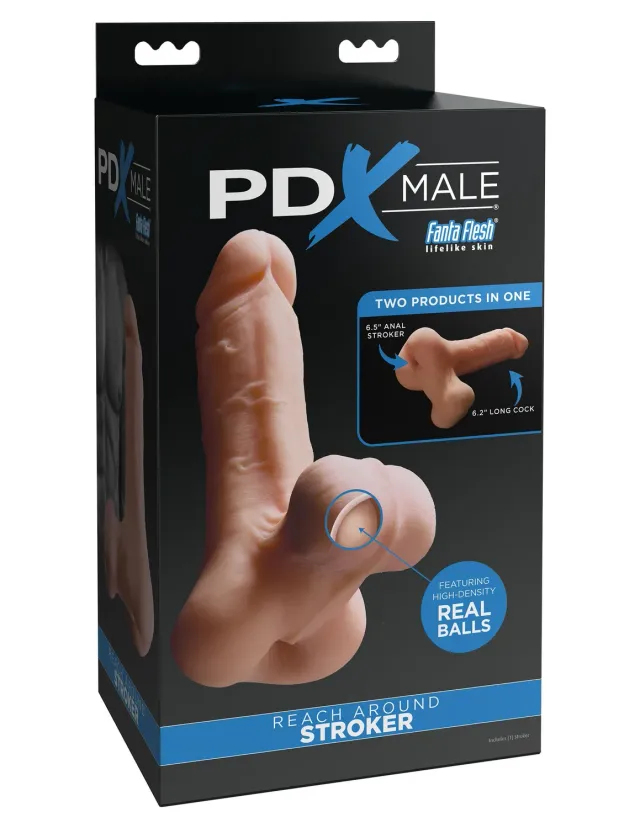 Pipedream PDX Male Reach Around Stroker masturbator licht