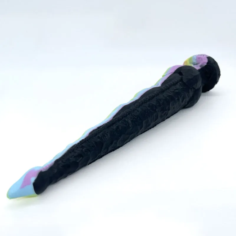 Tentickle Tendriss Black Rainbow #1 dildo small soft