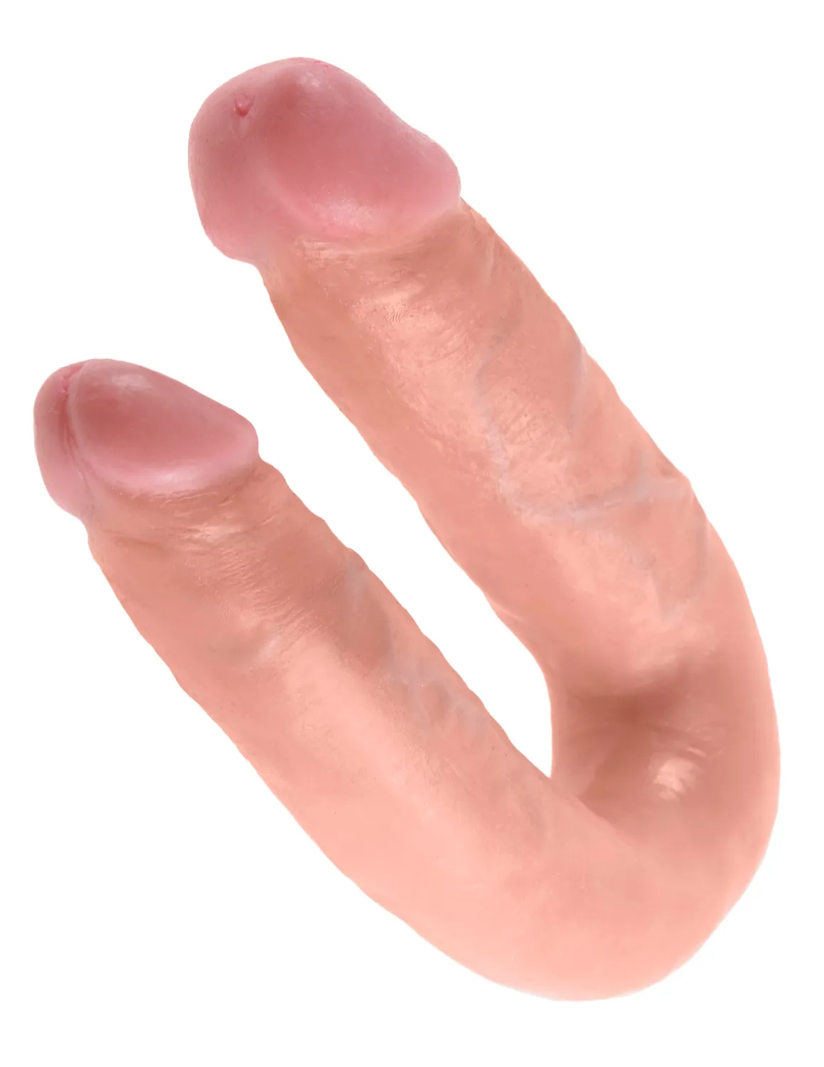 Pipedream King Cock Medium Double Trouble dubbele dildo licht