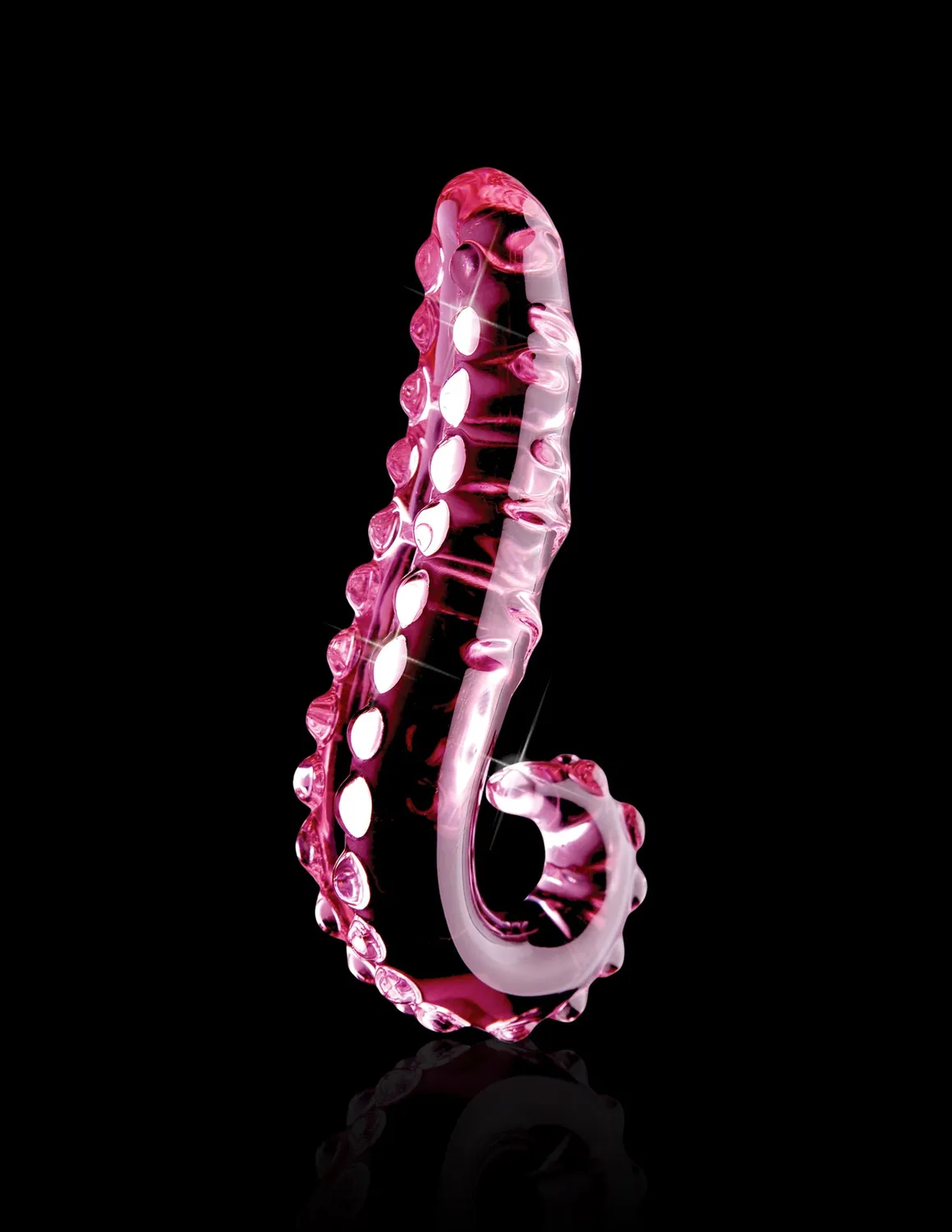 Pipedream Icicles No. 24 glazen dildo roze handgemaakt
