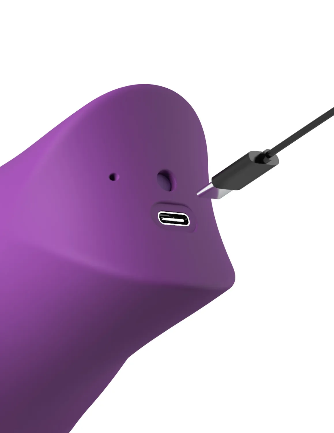 Pipedream Lush Kiss Plush luchtdruk vibrator met tong