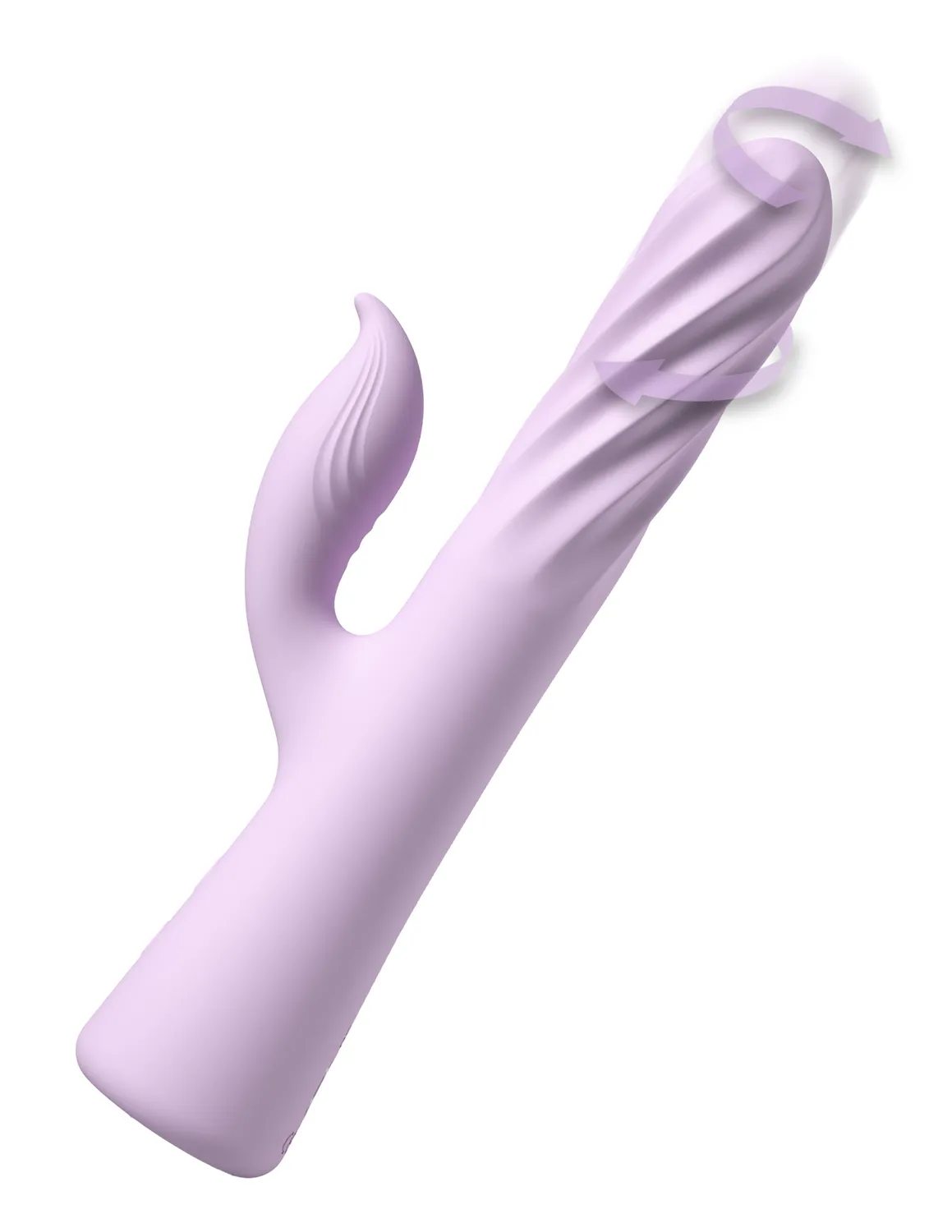 Pipedream Fantasy For Her Twist rabbit vibrator paars draaiend