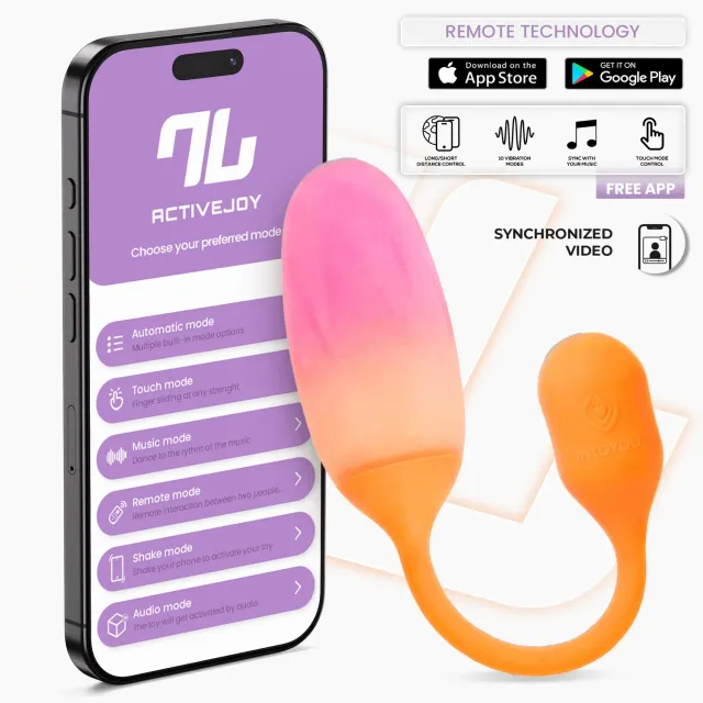 Intoyou NexEgg Vibratie-ei Oranje Roze 10 standen