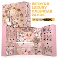 Intoyou Luxury adventskalender 2026 met 24 speeltjes 35 cm