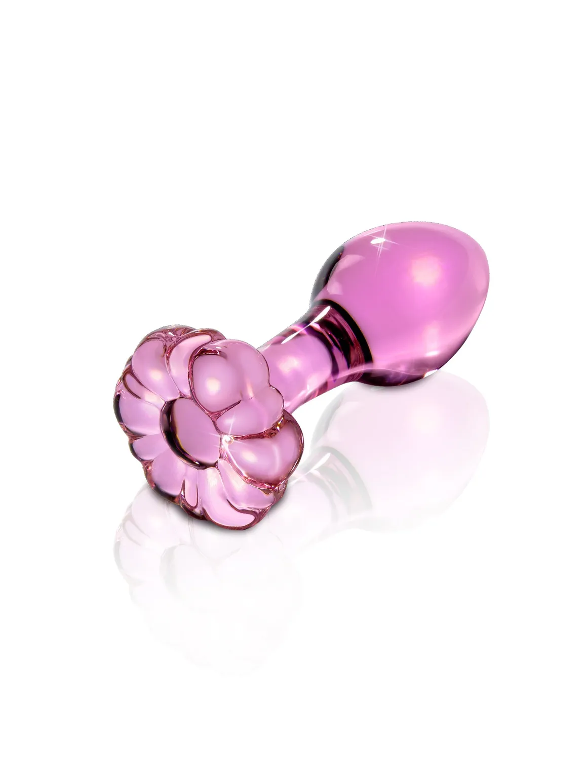 Pipedream Icicles No. 48 glazen buttplug roze