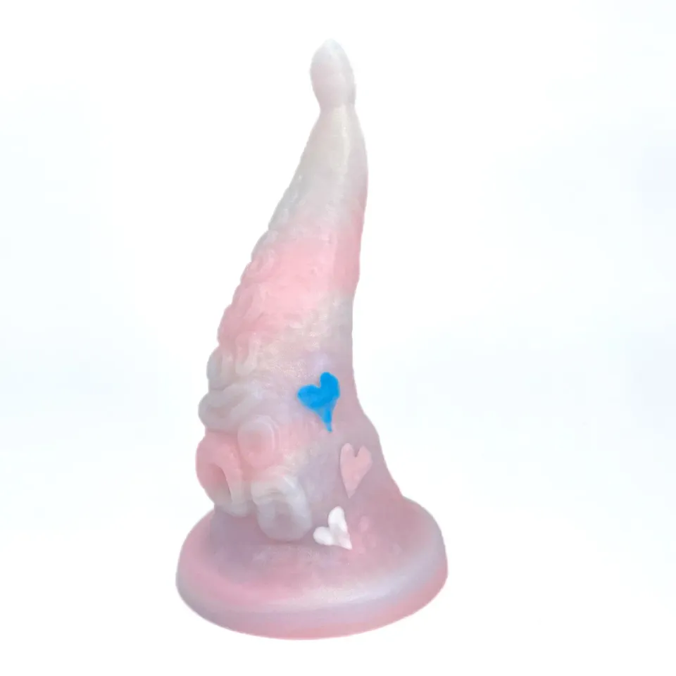 Tentickle Greb dildo Trans Love small medium glow