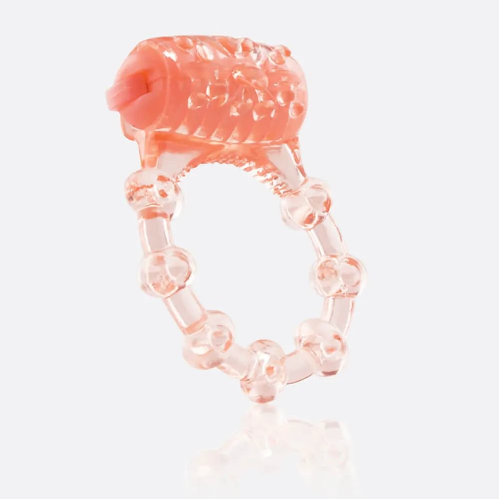 Screaming O Vibrating Ring trilring natural voor stellen