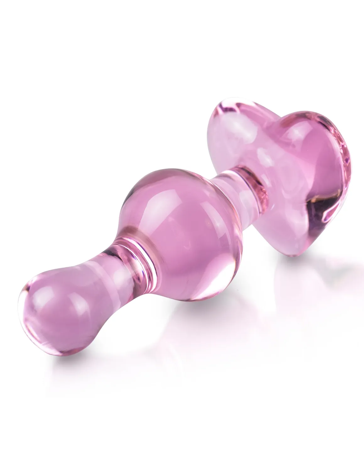 Pipedream Icicles No. 75 glazen dildo roze anaal