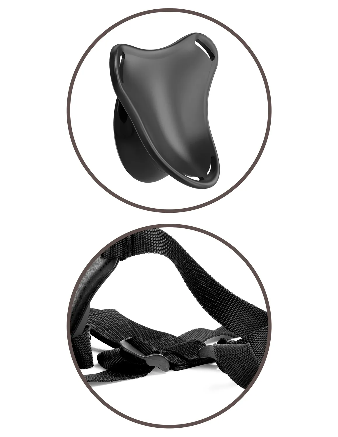 King Cock Elite siliconen voorbinddildo set Body Dock beginners