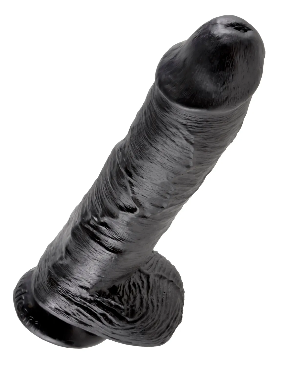 Pipedream King Cock 10 inch dildo met ballen zwart realistisch