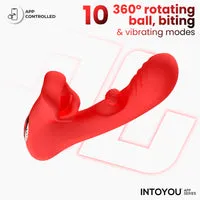 Intoyou Franky Vibrator met Roterende Bal en App