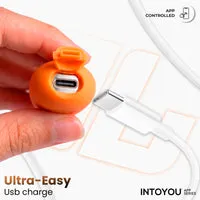 Intoyou NexEgg vibrerend ei met app oranje/roze
