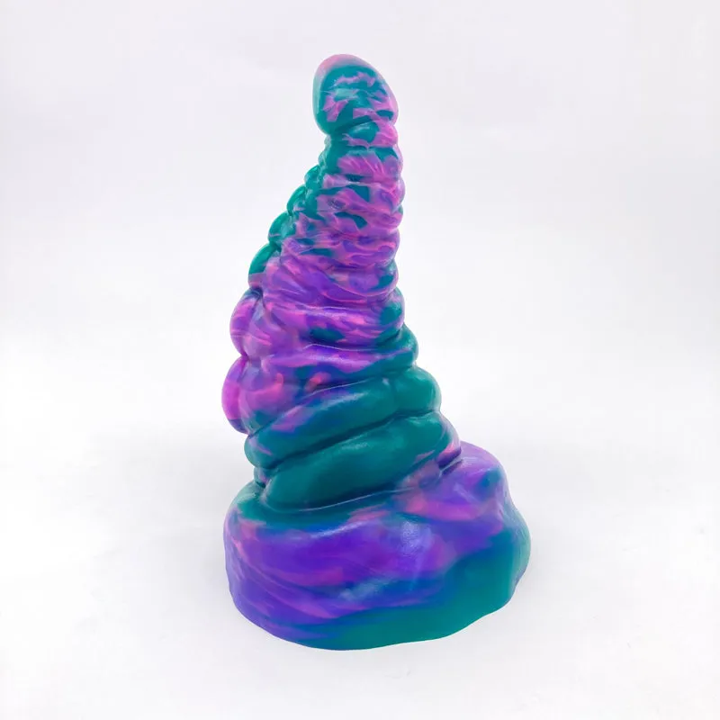 Tentickle Tenton Marble Spiral dildo small soft