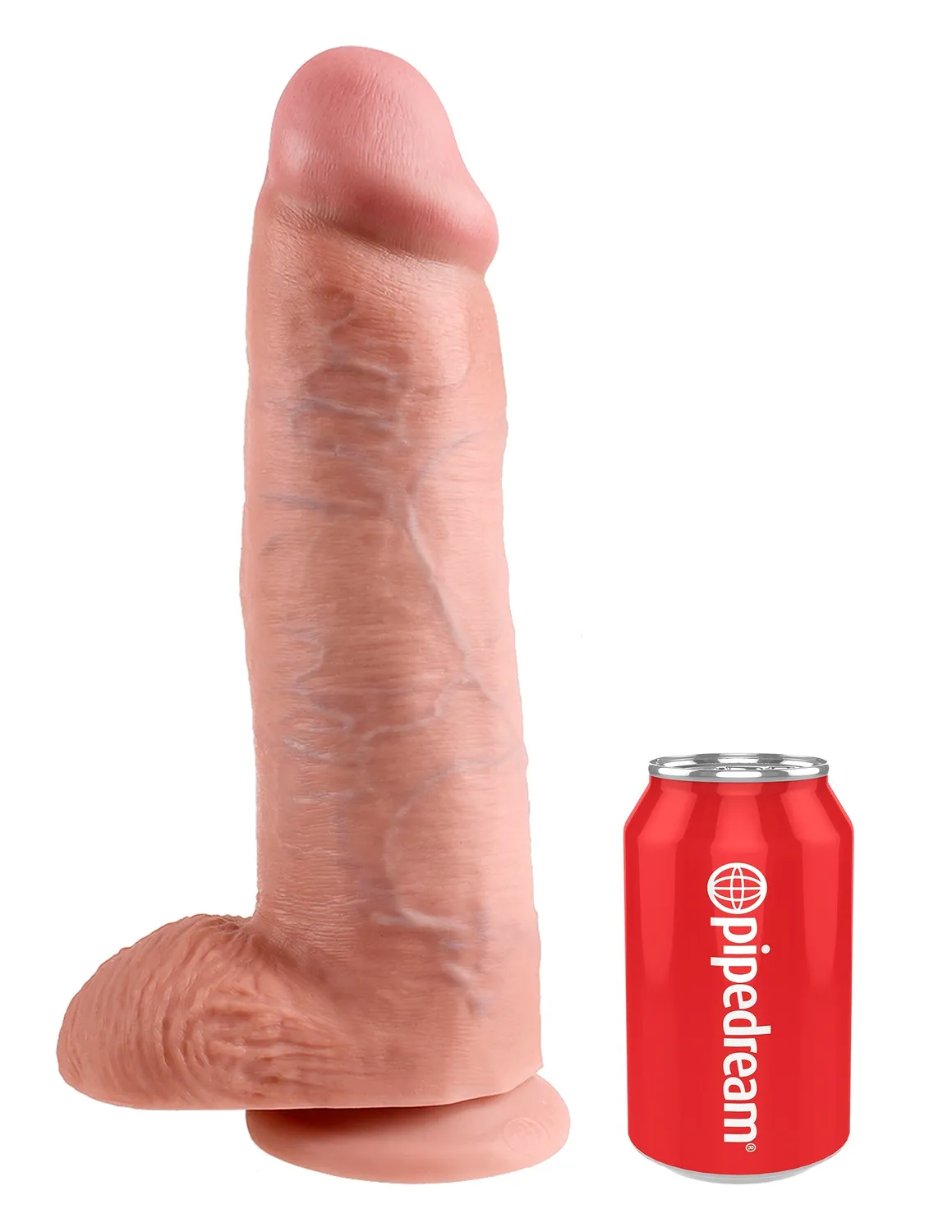 Pipedream King Cock dildo 12 inch met ballen realistisch