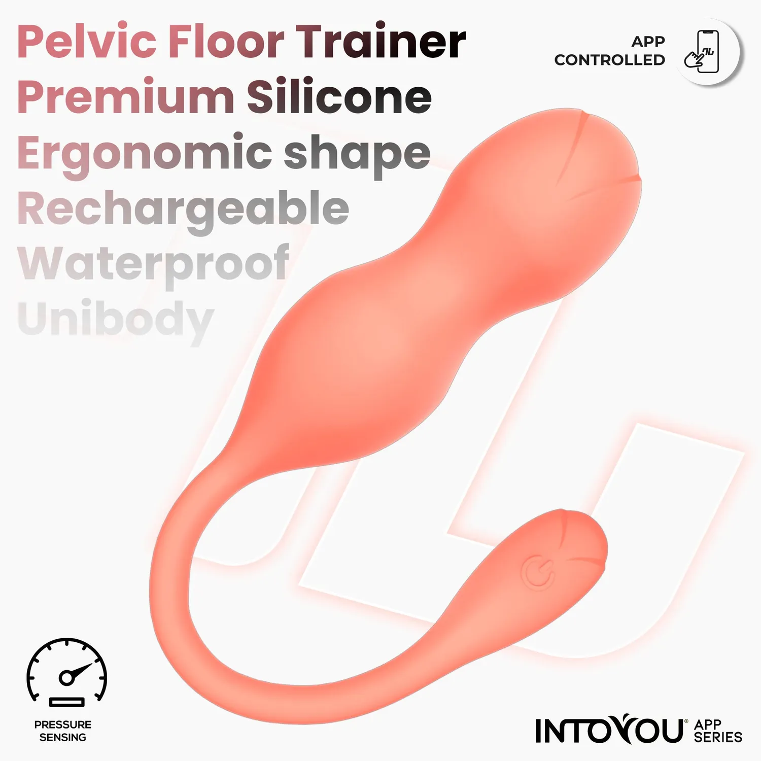 Intoyou Kyra bekkenbodemtrainer met app zalm