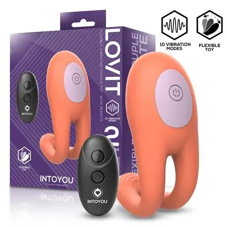 Intoyou Lovit flexibele koppelvibrator met afstandsbediening