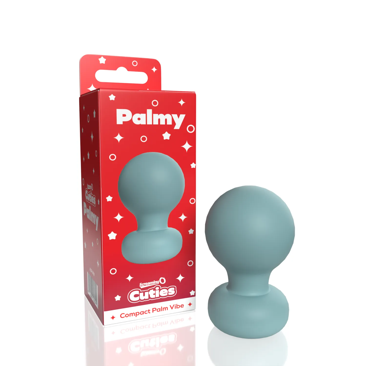 Screaming O Cuties Palmy Mini Vibrator Lichtblauw oplaadbaar