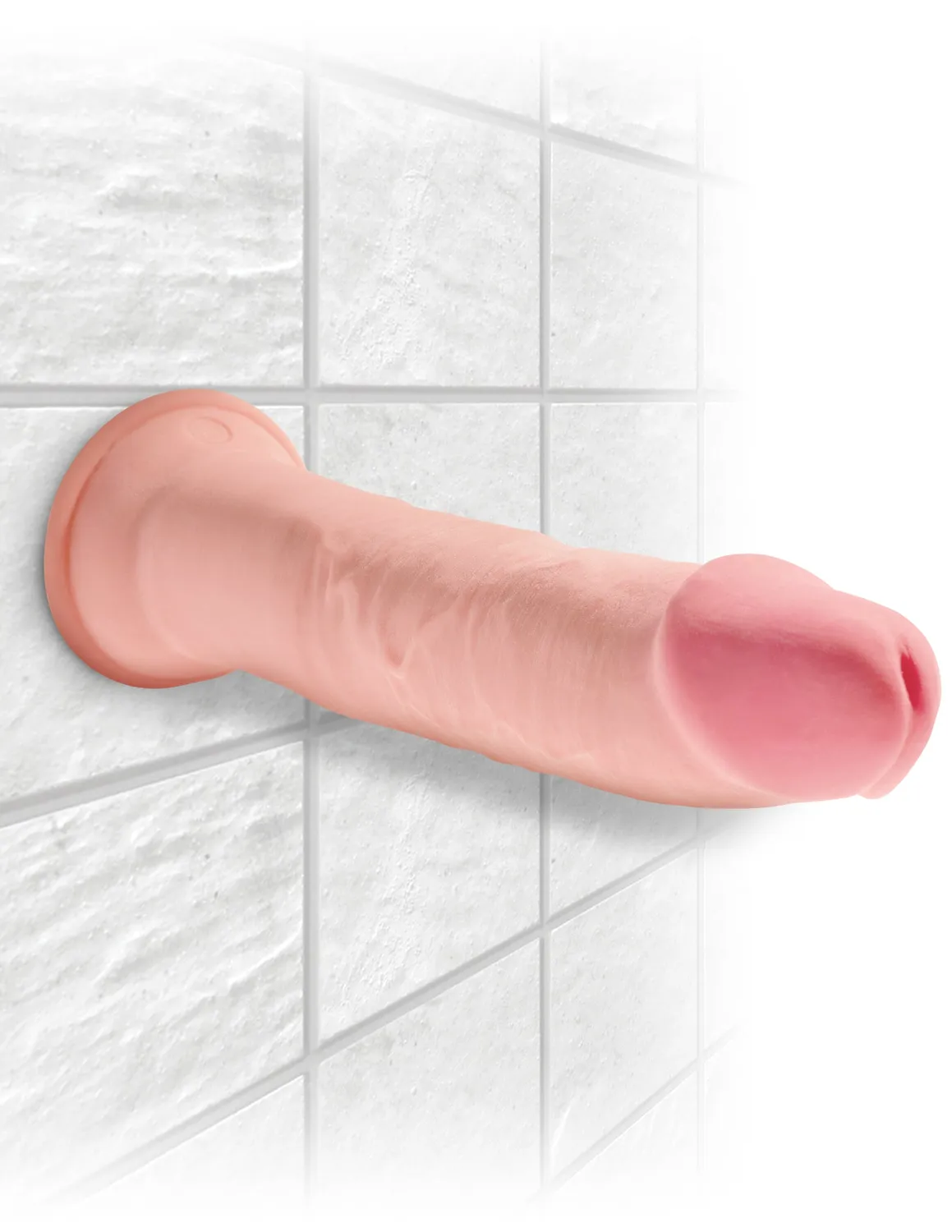 Pipedream King Cock Plus 9 inch Triple Density dildo huidskleur