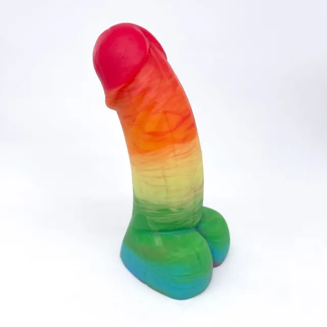 Tentickle Woodsman Rainbow Stack dildo XS superzacht