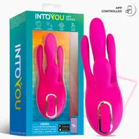 Intoyou Derek vibrator met app fingerbeweging