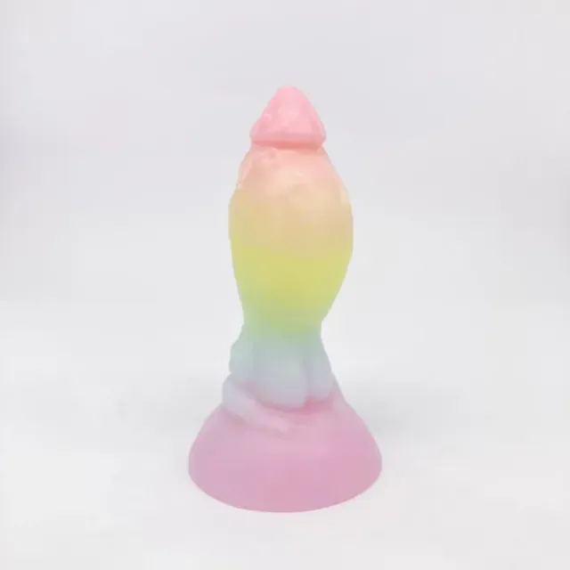Tentickle Toady Stool Pastel Rainbow dildo mini soft