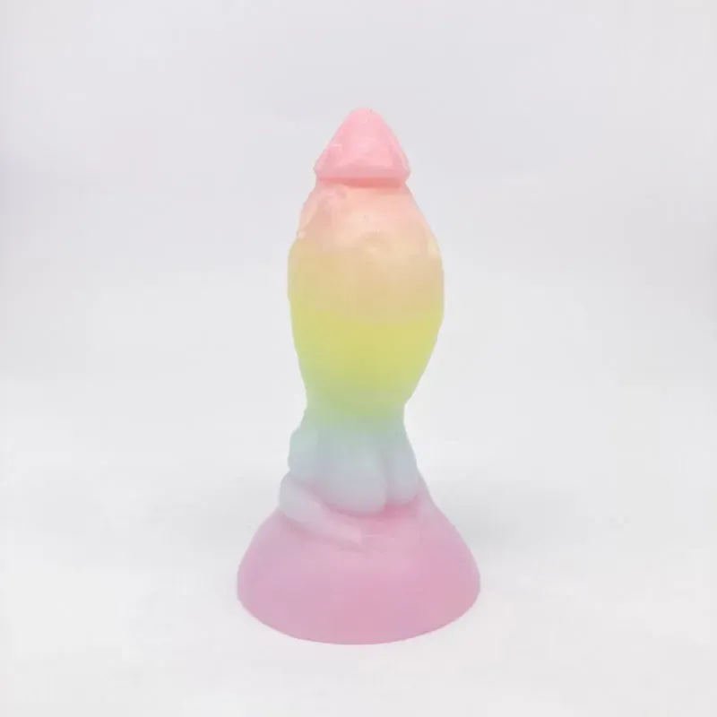 Tentickle Toady Stool Pastel Rainbow dildo mini soft