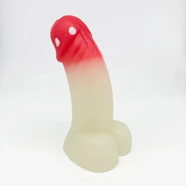 Tentickle Woodsman Magical Mushroom dildo medium soft glow