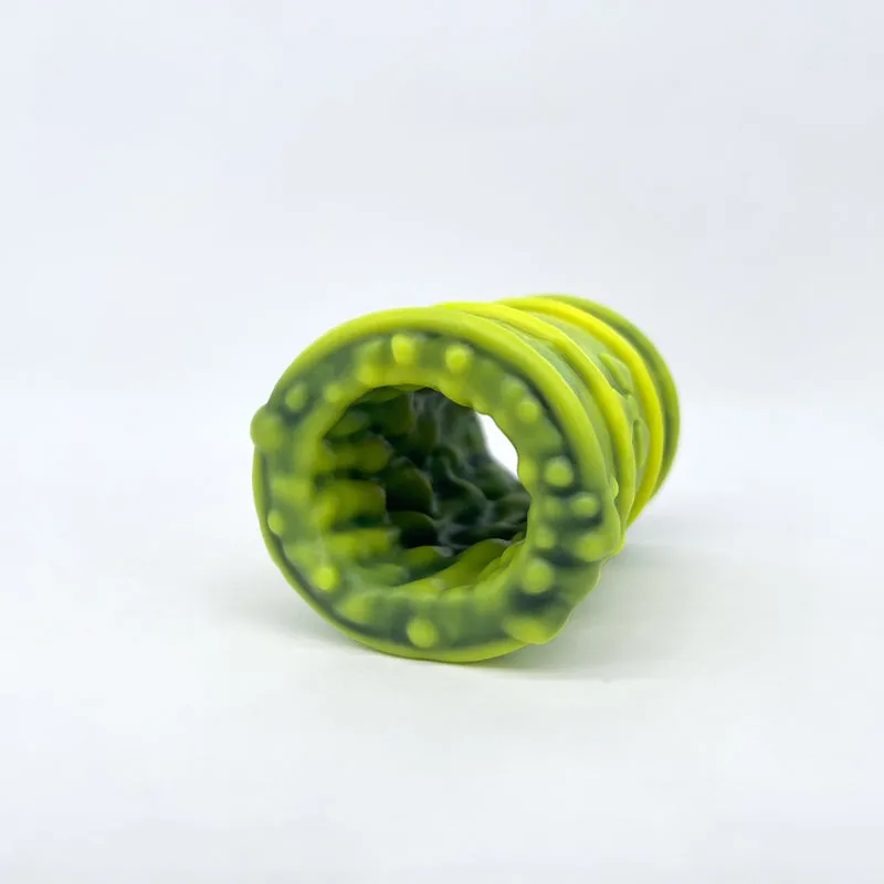 Tentickle Toxxxik UV Yellow #2 stroker super soft open