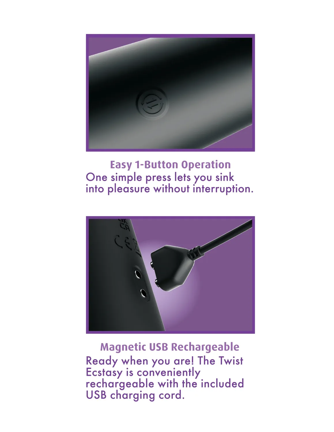 Pipedream Anal Fantasy Twist Ecstasy vibrator draaiend oplaadbaar