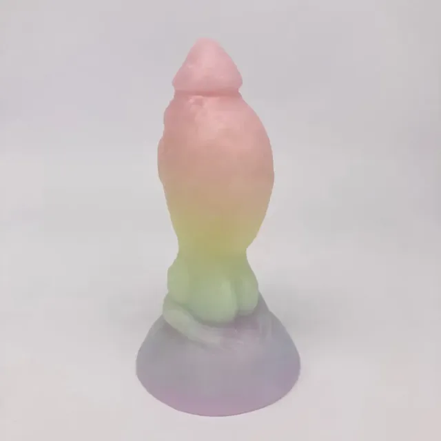 Tentickle Toady Stool Pastel Rainbow dildo mini soft