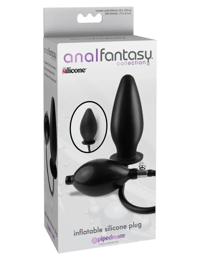 Pipedream Anal Fantasy Inflatable Plug siliconen opblaasbaar