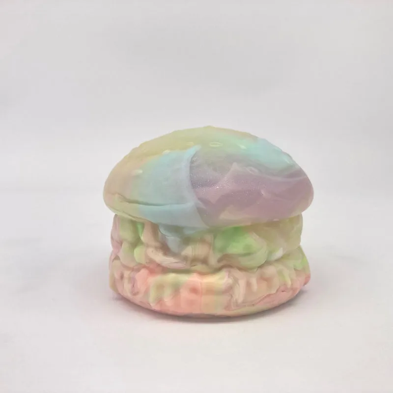 Tentickle Burgore Pastel Rainbow Mix stimtoy soft siliconen