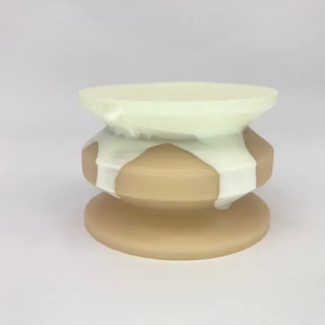 Tentickle Frosted Vanilla Cake zuignap medium dubbelzijdig