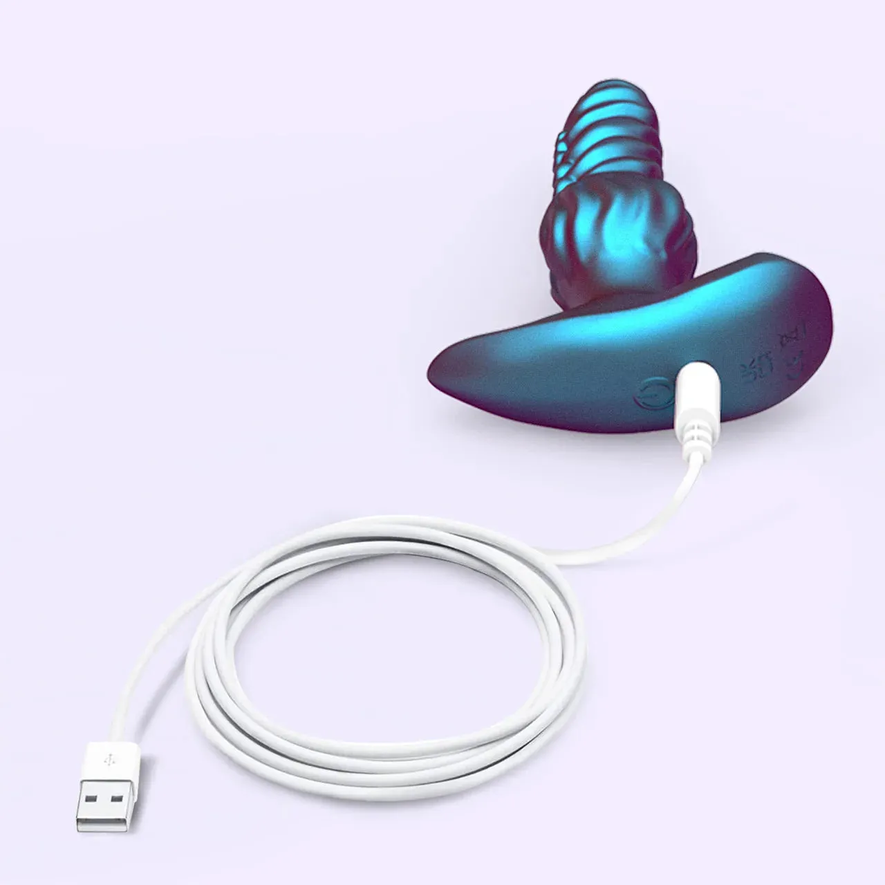 Beisar Prowler roterende vibrator deep blue glow