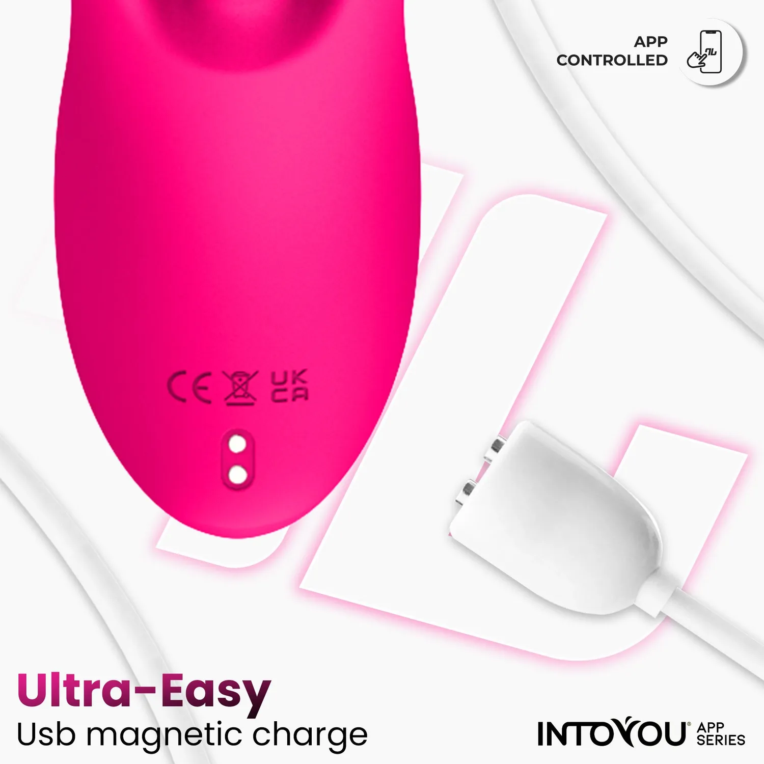Intoyou Derek vibrator met finger-beweging