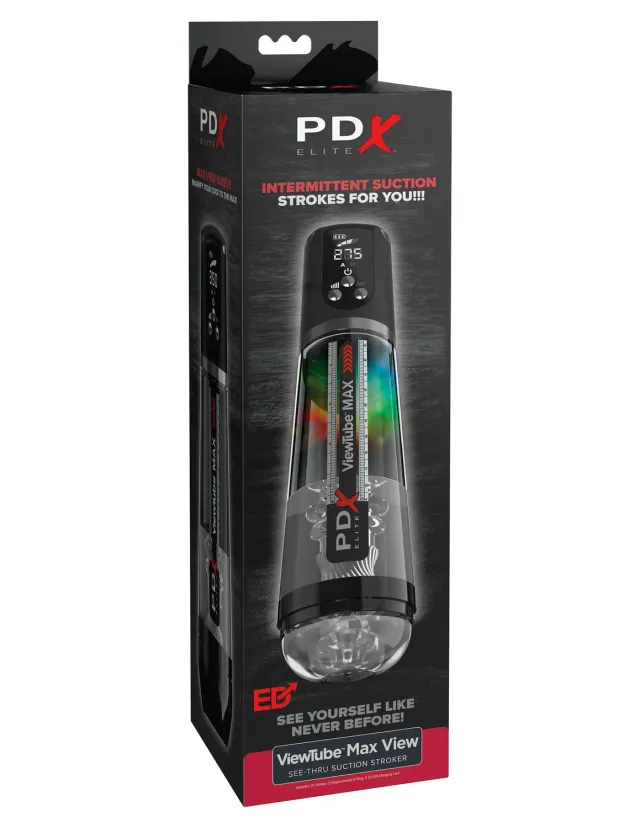Pipedream ViewTube Max View Masturbator zuigend