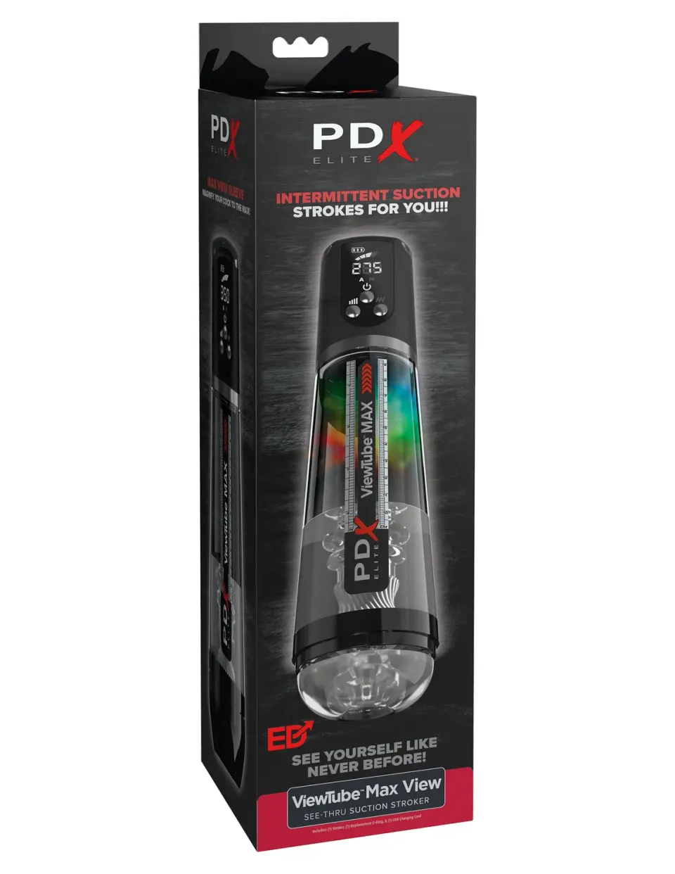 Pipedream ViewTube Max View Masturbator zuigend