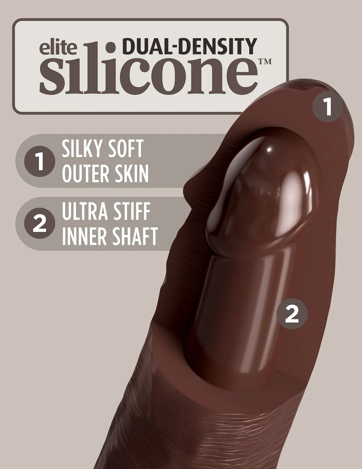 Pipedream King Cock 7 Vibrating vibrerende dildo met afstandsbediening