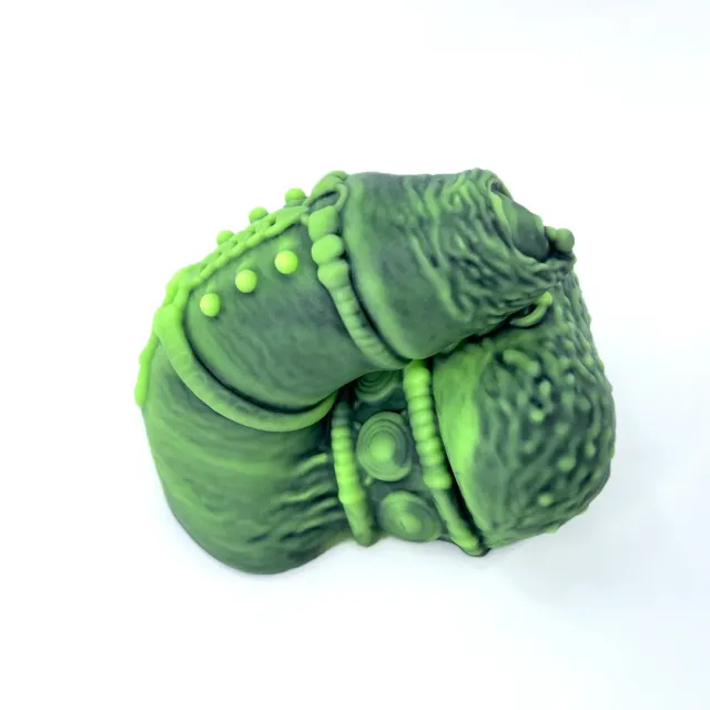 Tentickle Xerxes What's Your Poison packer super soft glow in the dark
