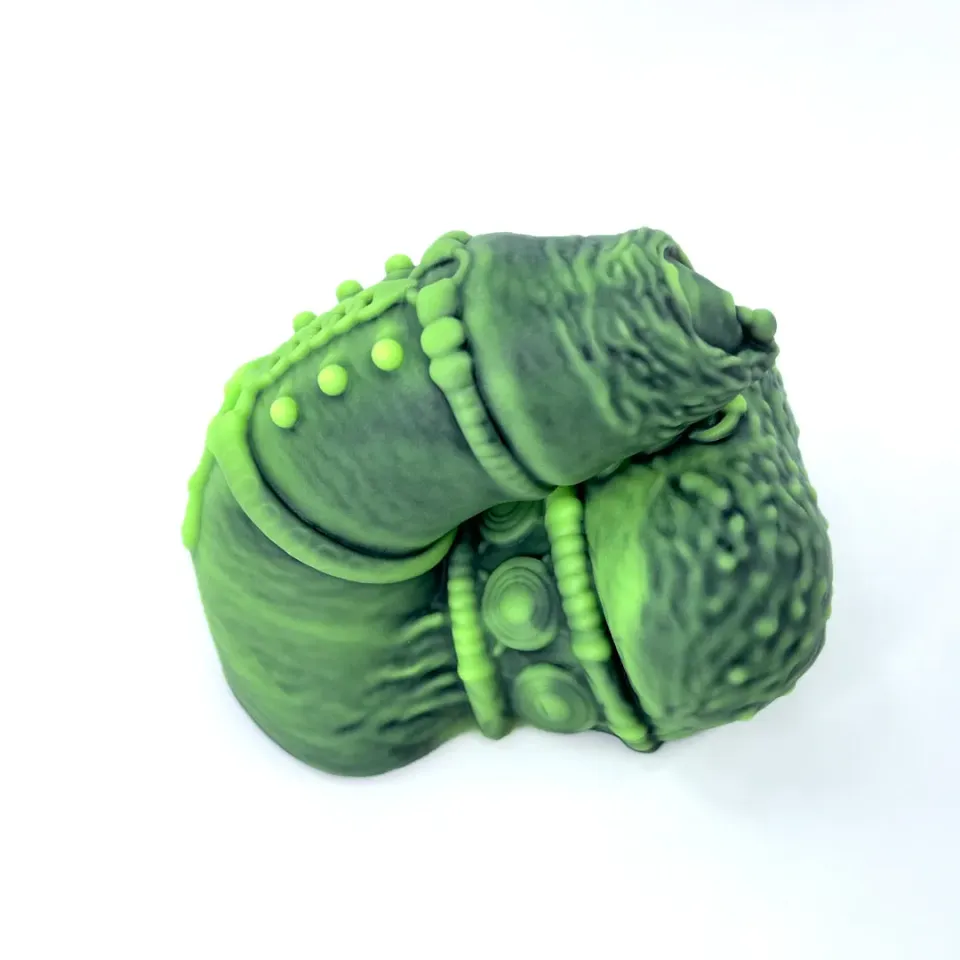 Tentickle Xerxes What's Your Poison packer super soft glow in the dark