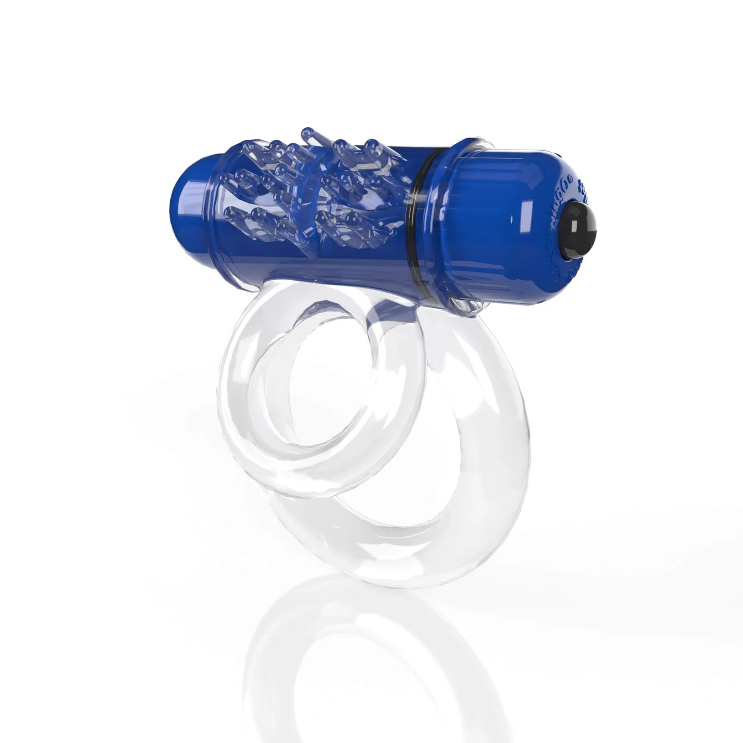 Screaming O 4T DoubleO 6 vibrerende cockring strawberry – dubbele ring